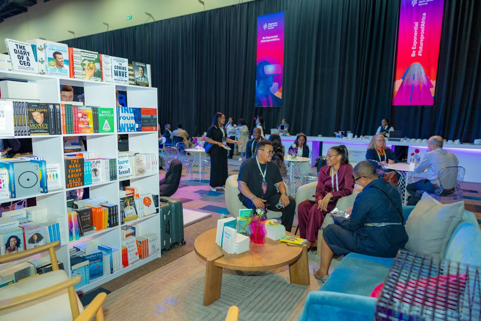 Networking area and library asset